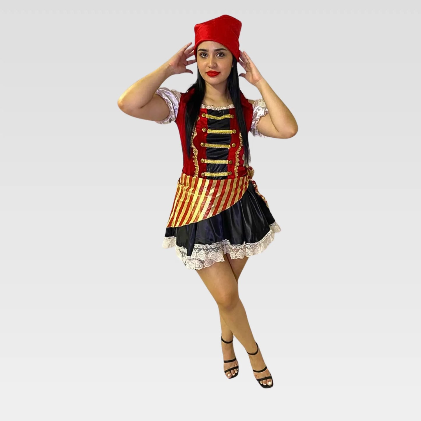 Pirata mujer pañoleta
