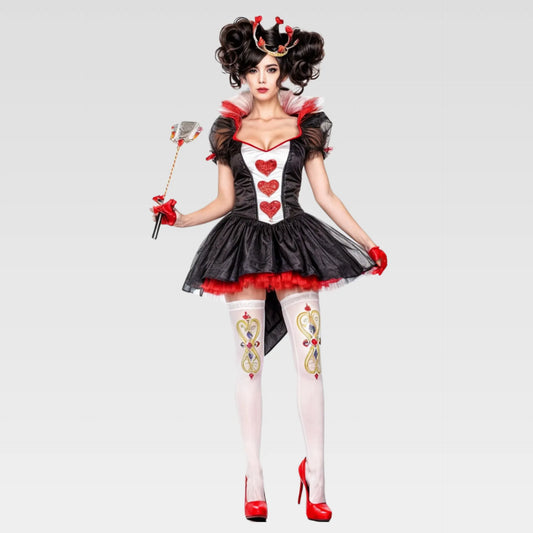 Reina de corazones moño.