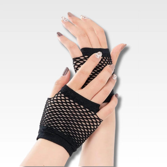 Guantes de malla cortos