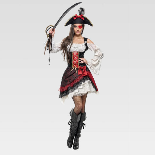 Pirata mujer encaje
