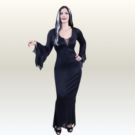 Disfraz Morticia Oscura