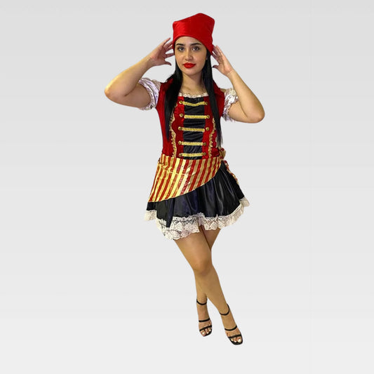 Pirata mujer pañoleta